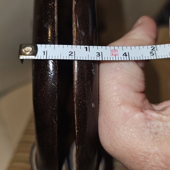 Fossil Multi Color Wood Handle Clutch - Picture 13 of 13